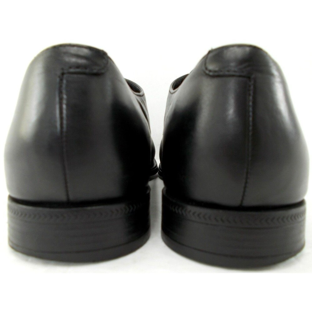Cole Haan Mens Air Adams Black Dress Oxford Apron Toe Derby C09438 Size 10.5 M - Picture 9 of 11